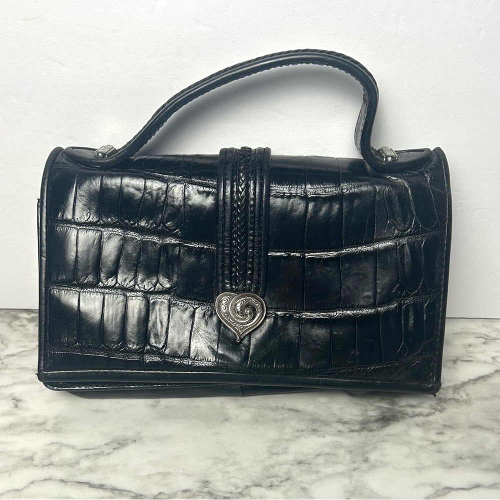Brighton Mini Leather Hand Bag 90’s Vintage Wallet ID Holder